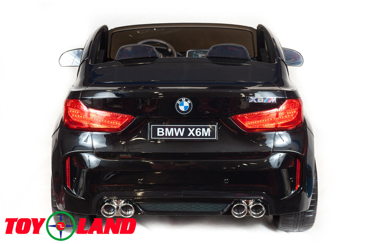 Электромобиль ToyLand BMW X6 mini черного цвета  